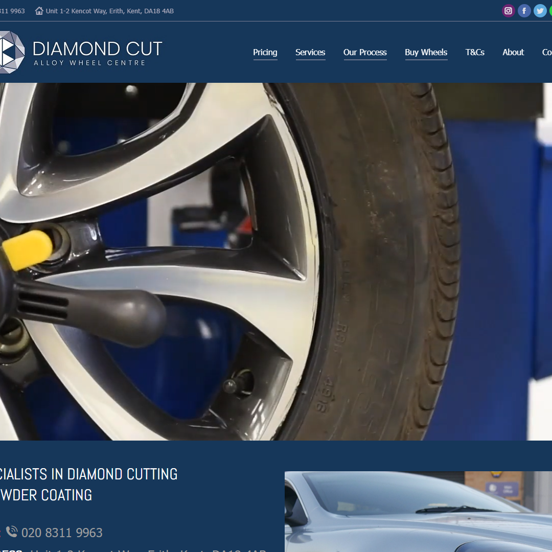 diamond cut website home