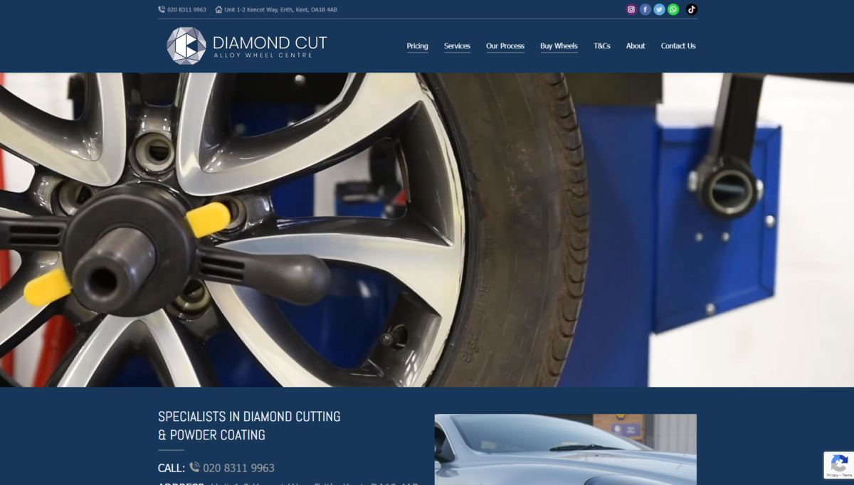 diamond cut website home